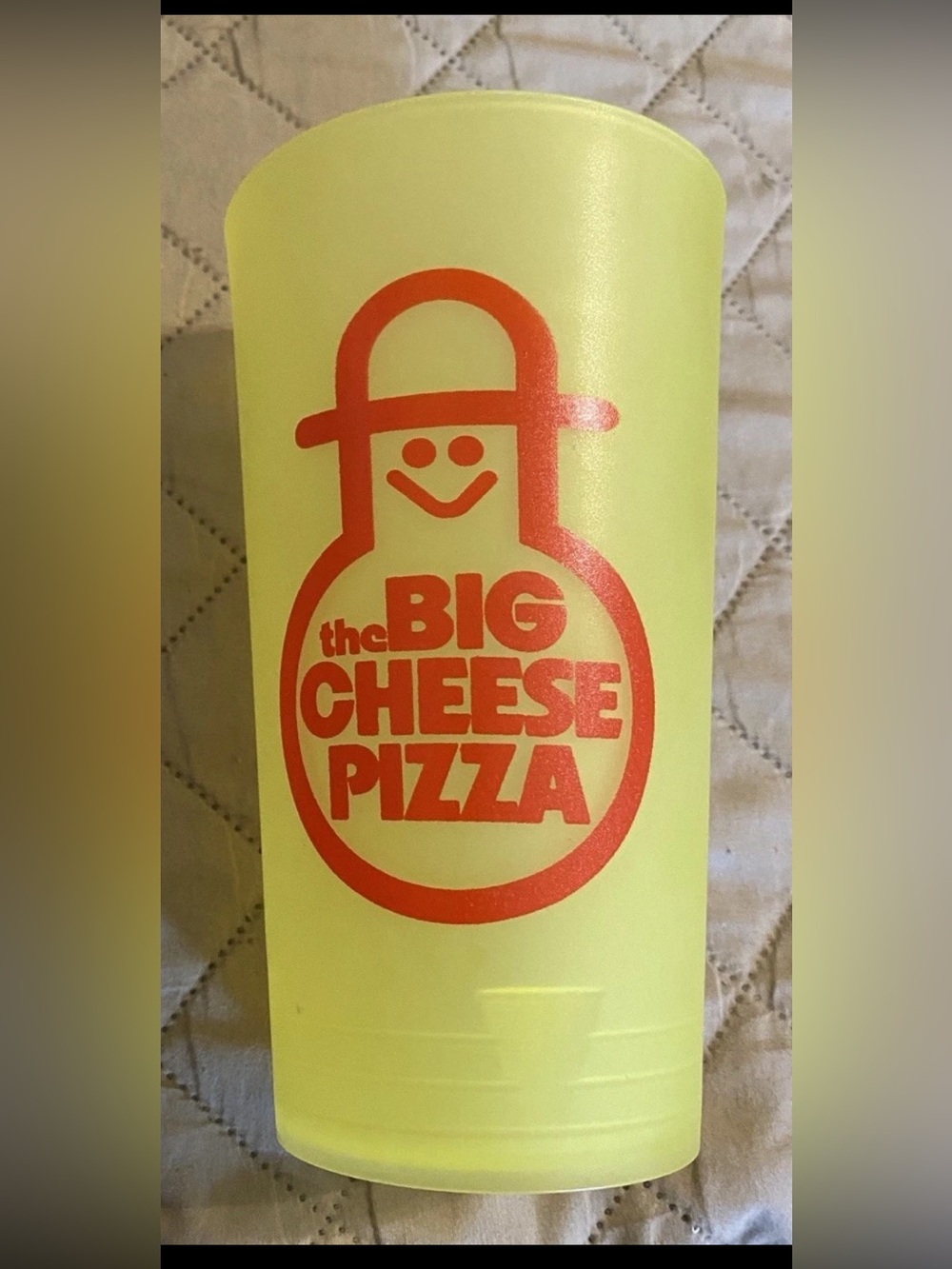 The Big Cheese Pizza Restaurant 32 Oz Hard Plastic  Cup